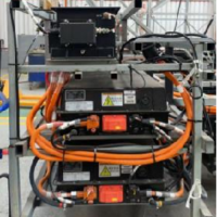 Moteurs électriques synchrones triphasés pmsm véhicule bus engine ev kit de conversion pour Mini Bus