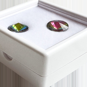 Hộp đồ trang sức lật Top đá quý trang sức bao bì hộp kim cương hiển thị trường hợp - Product Image 6
