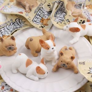 Figurines d'animaux en résine, modèles de chiens mignons, décoration d'intérieur, jouet anti-stress, accessoires pour chiots - Product Image 1