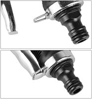 Pistolet de lavage haute pression, portée de tir de 20 à 50 pieds, pistolet de lavage de voiture, buse en laiton, 2 modes de pulvérisation, gâchette ergonomique pour le lavage de voiture