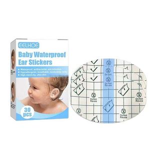 Cubrepezones Decorativos con Forma de Oreja de Conejo, Color Negro, con Adhesivo, para Mujeres - Product Image 1