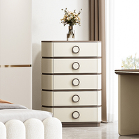 Ensemble de Chambre à Coucher Complet Moderne Blanc Populaire en Gros, Lit King Size Rembourré, Ensemble de Meubles de Chambre de Luxe Entièrement en Bois