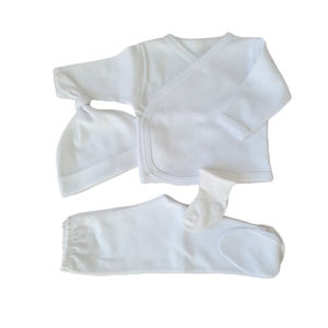 3 piezas recién nacido Essentials bebé niño acogedor canastilla conjunto de regalo 0-3 meses ropa de marca Unisex lindo bebé niño ropa conjunto de regalo - Product Image 3