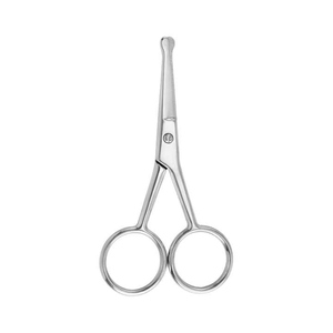 Màu Đen Nhà Máy <span class=keywords><strong>Made</strong></span> 3.5 Inch Mini Mũi Kéo Cong Moustache Kéo Mũi Tóc Kéo Nhíp - Product Image 6