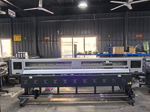 Tốt Nhất Người Bán Hàng Sinh Thái Mực Dung Môi Cmyk Đầu Kép Xp600 3.2M Sinh Thái Dung Môi Máy In Cho Quảng Cáo In Ấn - Product Image 2