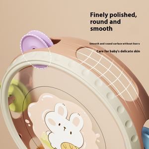 Juguete educativo de pandereta de plástico <span class=keywords><strong>para</strong></span> bebés de 6 a 12 meses, campana de actividad, sonajeros <span class=keywords><strong>para</strong></span> bebés por profesores de música - Product Image 5