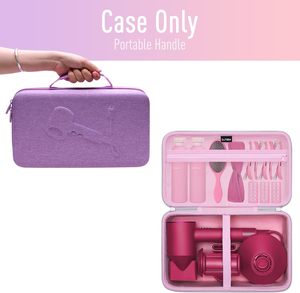 Estuche para Secador de Pelo Compatible con Secadores <span class=keywords><strong>Dyson</strong></span> <span class=keywords><strong>Supersonic</strong></span>, Laifen SE/SE Lite, Cozy Companions ZCY883, Estuches para Secadores ANNE BETTY - Product Image 2