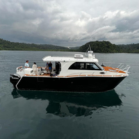 2024 nouveau design 10 mètres 33ft catamaran yacht bateau de pêche en aluminium fête de famille bateau BBQ