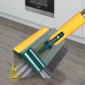 <span class=keywords><strong>Balai</strong></span> de nettoyage 3-en-1 réglable pour les coins et les espaces étroits, <span class=keywords><strong>avec</strong></span> tête en plastique et <span class=keywords><strong>brosse</strong></span> à poils durs, pour <span class=keywords><strong>le</strong></span> nettoyage des sols et des sacs - Product Image 1