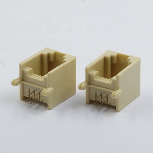 Dọc RJ45 Mạng ổ cắm jack ổ cắm <span class=keywords><strong>10p10c</strong></span> không thấm nước Ethernet RJ45 đi qua kết nối - Product Image 2