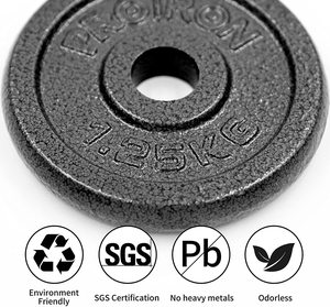 PROIRON 2025 Hot Sale Factory Direct High Quality Home Gym Equipment Cast Iron Weight <strong>Plates</strong> For Fitness Training - Product Image 2