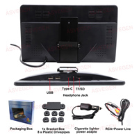 Harga pabrik 10.1 "layar sentuh mobil Android Headrest Monitor kursi belakang hiburan pemutar Multimedia untuk semua mobil layar belakang