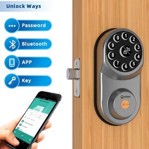 Cerradura Digital Inteligente de Alta Gama Orbita con Cierre Único para Hogar, <span class=keywords><strong>Airbnb</strong></span>, Oficina y Apartamento, con Función de Código y Aplicación - Product Image 2