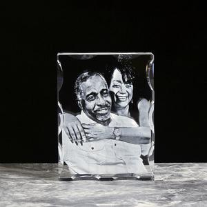 <span class=keywords><strong>Cubo</strong></span> de grabado láser de <span class=keywords><strong>cristal</strong></span> personalizado, marco de fotos <span class=keywords><strong>3D</strong></span> de <span class=keywords><strong>cristal</strong></span> para aniversario conmemorativo, regalos para parejas - Product Image 3