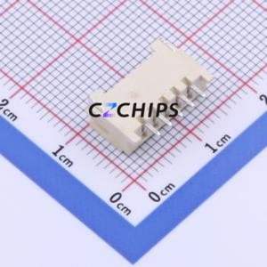 WAFER-HY2.0-5PWB Wire-to-Board Pin Header SMD,P=2mm,Horizontal Mount Connector 1x5P 2mm Horizontal Mount HY - Product Image 2