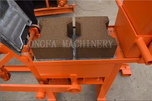 QMR 2-<strong>40</strong> Efficient <strong>Clay</strong> Brick Making <strong>Machine</strong> <strong>Manual</strong> Soil Interlock <strong>Block</strong> Vacuum Extruder - Product Image 3