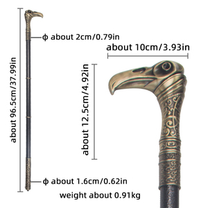 <span class=keywords><strong>Bastón</strong></span> de 96 cm con Cabeza de Cuervo Vintage, <span class=keywords><strong>Bastón</strong></span> Retro de Caballero, Accesorio de Cosplay, <span class=keywords><strong>Bastón</strong></span> con <span class=keywords><strong>Espada</strong></span> - Product Image 2