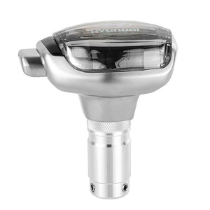 Crystal Gear <b>Knob</b> For Modern Automatic Cars Silver Aluminum Alloy Rustproof <b>Shift</b> Lever QZXN-M18 - Product Image 2