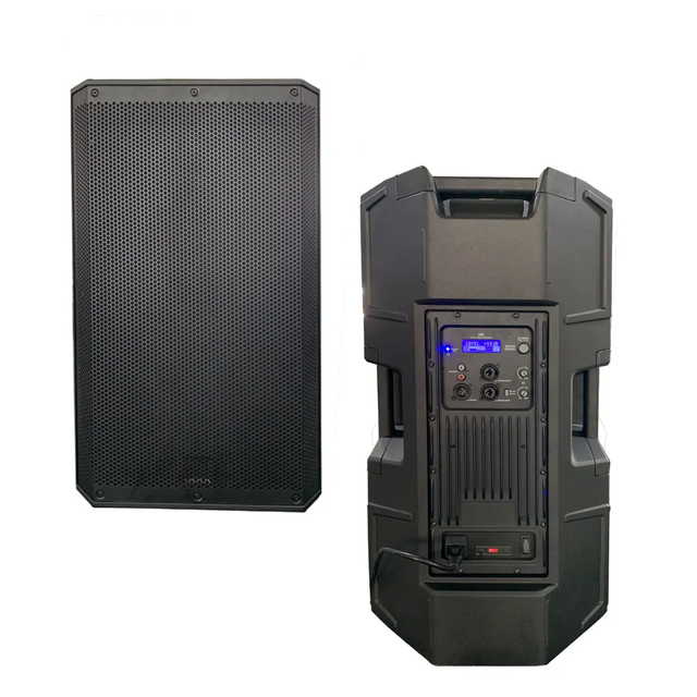 Leon Audio 500 Watts 15 Inch DJ Karaoke Professional Speakers Audio System Sound Box Powered Active Speaker