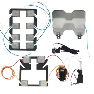 Systèmes d'intérieur de sièges de <span class=keywords><strong>voiture</strong></span> Kit de massage de sièges de <span class=keywords><strong>voiture</strong></span> Support <span class=keywords><strong>lombaire</strong></span> de sièges de <span class=keywords><strong>voiture</strong></span> électrique universel pour automobile - Product Image 1
