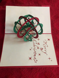 Cartes de vœux de Noël 3D exclusives - Vente en gros depuis le Vietnam avec des designs uniques pour rehausser vos vœux de fêtes - Product Image 4
