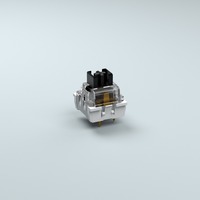 Lot de 5 interrupteurs de clavier mécaniques linéaires (TTC) BTRE de couleur bleutée personnalisables, 5VDC, marche/arrêt, montage SMD/DIP sur PCB