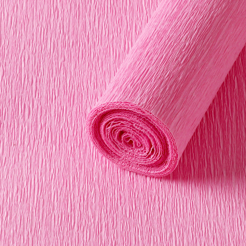 papel crepé rosa