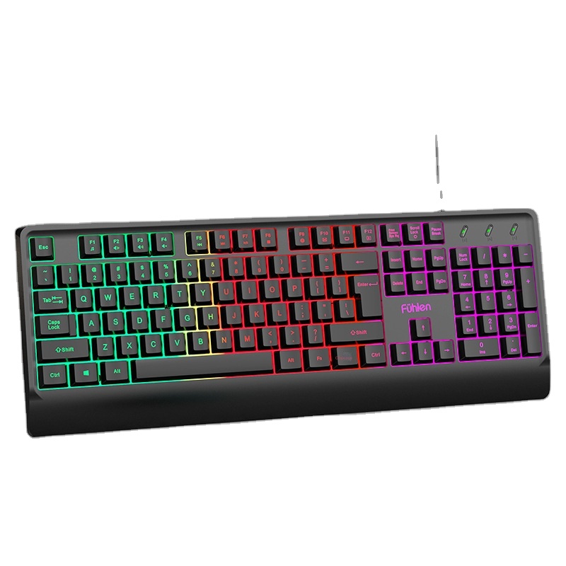 Fuller CM200 проводной RGB с подсветкой игровой клавиатуры и мыши набор USB ноутбук Настольный Универсальный эргономичный дизайн частная форма