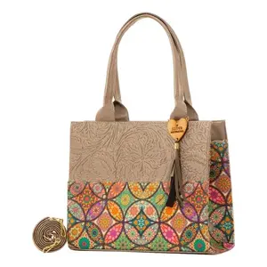 Bolsos Tote de Mujer Fana Dahina Antimony Elegante Bolsa de Yute al Por Mayor - Product Image 3