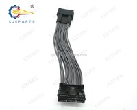 Cable de Extensión de Conector Auto de 30 Pines Macho a Hembra, Aislado con PVC y PTFE, para Radio Estéreo de Auto Toyota Camry