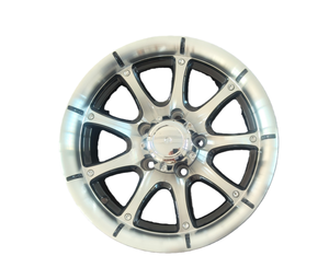 Jantes en aluminium AOMAO de haute qualité, production en série, noires, protectrices, étoiles, <span class=keywords><strong>4</strong></span> <span class=keywords><strong>trous</strong></span>, jantes en aluminium de 14 <span class=keywords><strong>pouces</strong></span>, jantes en alliage d'aluminium - Product Image 2