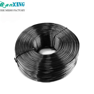 Galvanized & Black Soft Annealed Twisted <b>Iron</b> Binding Wire for Construction Reinforcement Tying - Product Image 1
