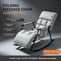 Fauteuil de massage vibrant et inclinable Zhipin Fashion Body Electric Kneading Shiatsu Swing Reclining Chair Massager Mini Relax Rocking Massage Chair