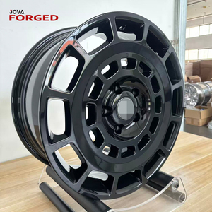 Jantes de voiture forgées en aluminium noir brillant 18 19 20 21 22 23 24 26 pouces, 1 pièce, 5 trous, pour roues 5x112, 18 pouces VW - Product Image 1