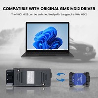 Interfaz de diagnóstico VNCI MDI2 para soporte GM CAN FD DoIP para GMS de 1996 herramienta de diagnóstico de coche