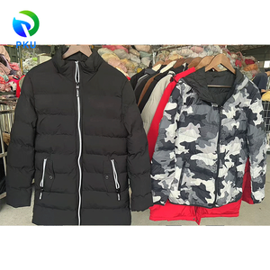 Осенне-зимняя Толстая стеганая одежда с хлопковой подкладкой оптом для перепродажи мужская одежда б/у оптом - Product Image 6