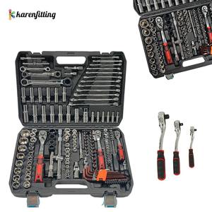 150pc Combination Wrench Set Heavy Duty Repair Hand <b>Tools</b> With Oem Support Complete Socket Kit in Hard Case Packaging-001 - Product Image 1