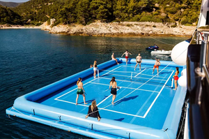 Terrain de pickleball gonflable de qualité supérieure, portable, flottant, pour le sport en plein air - Product Image 4