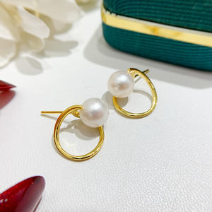 ถาดเปล่าสำหรับทำเครื่องประดับมุกเงินแท้ S925 พร้อมลูกปัดทรงกลมขนาด 6-8 มม. สำหรับทำต่างหูเครื่องประดับเงินแฟชั่น รุ่น 21978 - Product Image 3