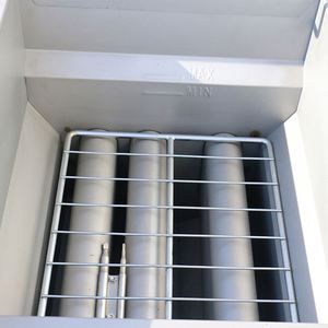 Approvisionnement direct usine, Vente chaude : Équipement de cuisine professionnel, Friteuse à gaz 3 tubes style américain, Contrôle par thermostat, Capacité 20L d'huile - Product Image 2