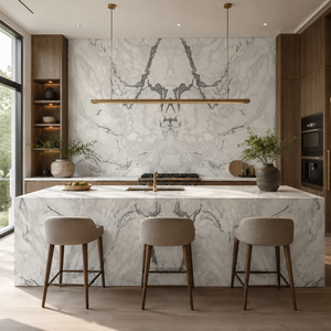 Losas de piedra sinterizada, tablero compacto sinterizado, losas de piedra sinterizada de alta calidad para el mercado estadounidense, azulejos cerámicos de gran formato - Product Image 4