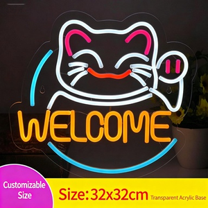 Decoración <span class=keywords><strong>de</strong></span> Fiesta Ecológica Personalizada, Lámpara Acrílica IP65 con Bombillas <span class=keywords><strong>de</strong></span> Neón, Ra95, Regulable, Blanco Neutro, 2000 Nits <span class=keywords><strong>de</strong></span> Brillo - Product Image 4