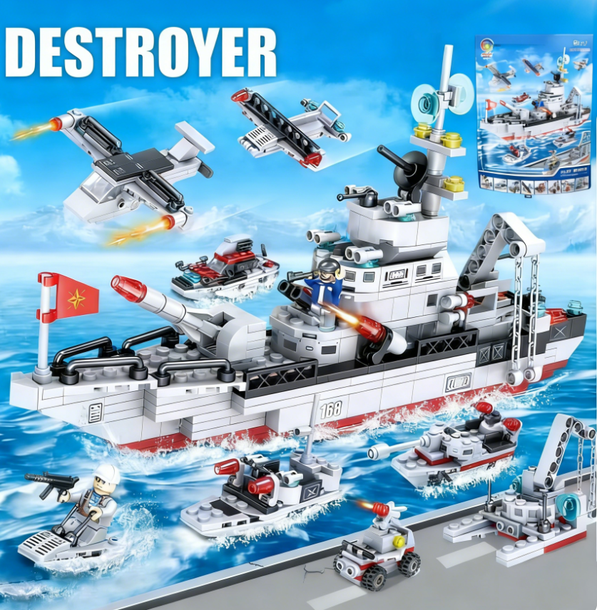 168 Cruiser Destroyer (531 pièces) [Sac cadeau Premium]