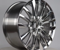 Jantes de voiture sport multi-rayons polies en alliage, d'occasion, 18 pouces, 5x112, 114.3, 120, vente en gros