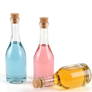 Bouteille personnalisée <span class=keywords><strong>de</strong></span> 500 ml et 700 ml à col long, design ventru, base épaisse, pour brandy, spiritueux, vodka, liqueur, avec bouchon - Product Image 3