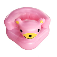 Siège de Support pour bébé, canapé gonflable, en forme d'ours d'oiseau, chaise à manger pour enfant