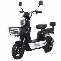 Vélo Électrique Urbain pour Adultes 350W 48V à Moteur Arrière, Cadre en Acier 3 Vitesses, Vente en Gros Fabricant à Prix Abordable