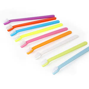 Yin9te Pet Toothbrush Single Headed Plastic Dog Cat Oral Care Brush For Pet Grooming - Product Image 5