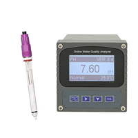 BetteBlue Industrial Online pH Meter Sensor Single Salt Bridge 0.6MPA Monitor untuk Kolam Renang dan Air Limbah