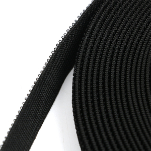 Sangle crochet et boucle en nylon noir blanc de 20mm - Product Image 3